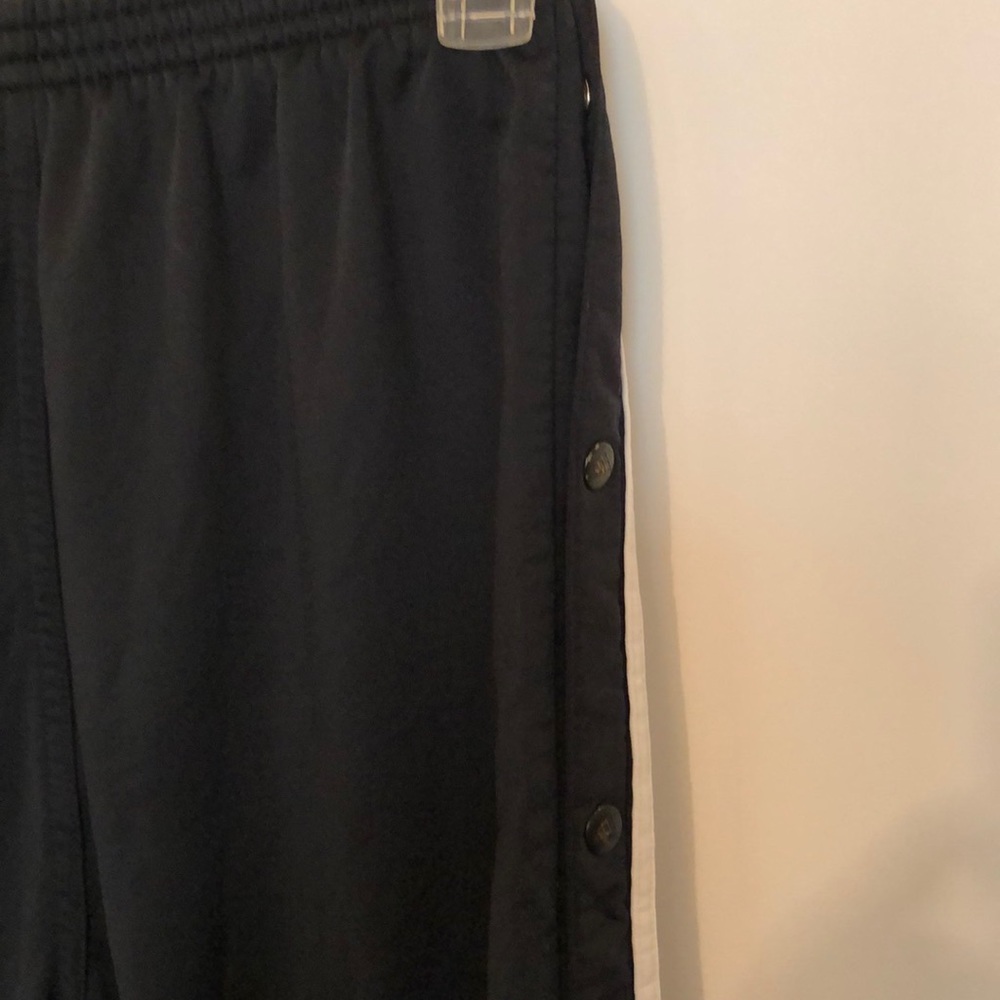 Adidas men’s black workout pants L - Picture 4 of 5